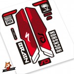 Mountain Bicycle Fork Decal Stickers for rock shox SID BRAIN